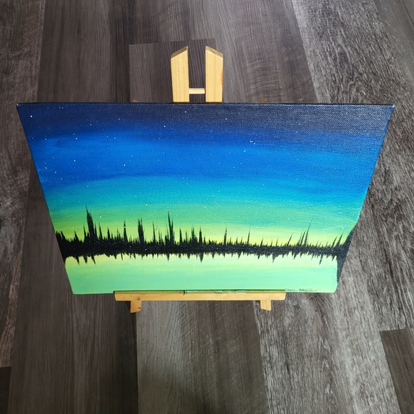 "A Twisted Starry Night" Painting by Artistic Ashara - Picture 2 of 4